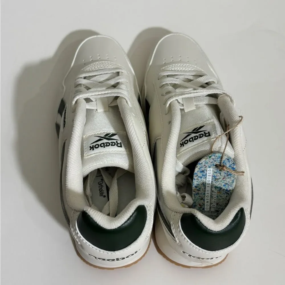 Reebok Harman Run Double Shoes Womens Classic White and Green Sneakers 7.5 - Picture 8 of 12